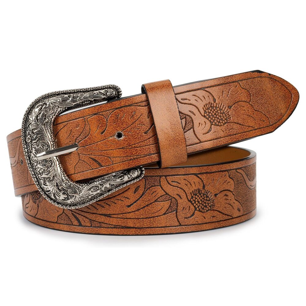 5451 Adjustable Vintage Western-belts For Women Men- Engraved